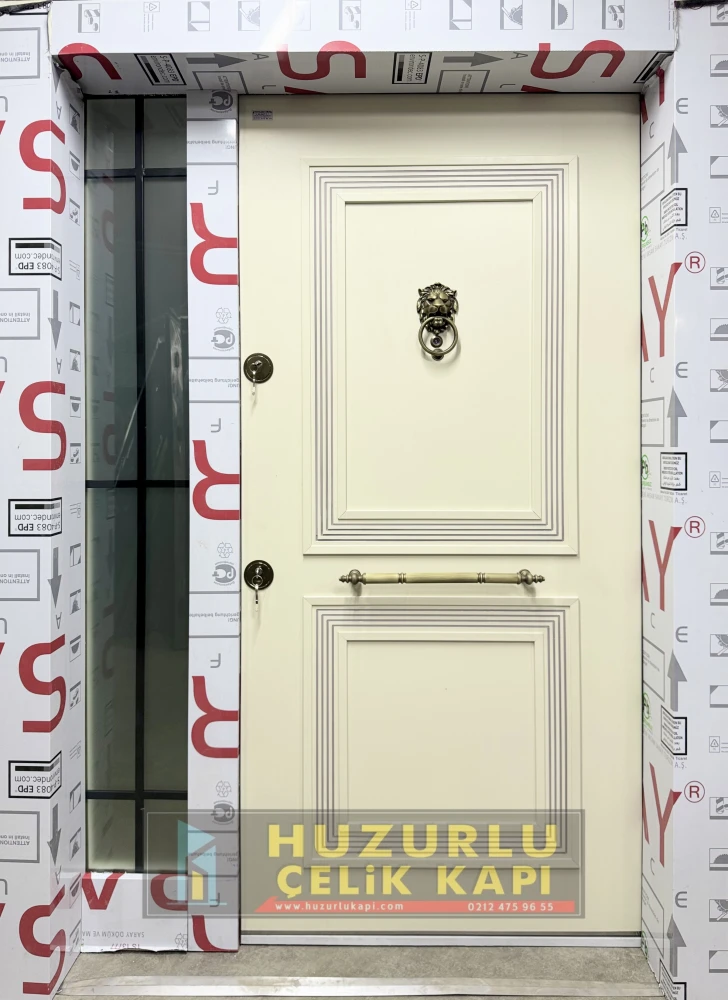 Dış İklim Kompozit ve Compact Lamine Çelik Kapılar KC-0028 Modeli - Huzurlu Kapı