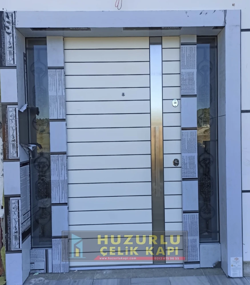 Dış İklim Kompozit ve Compact Lamine Çelik Kapılar KC-0029 Modeli - Huzurlu Kapı