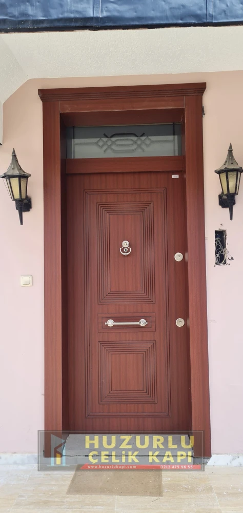 Dış İklim Kompozit ve Compact Lamine Çelik Kapılar KC-0047 Modeli - Huzurlu Kapı