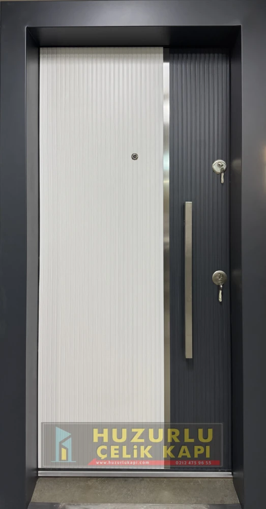 Ekonomik Çelik Kapılar E-0004 Modeli - Huzurlu Kapı