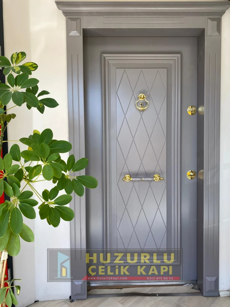 Klasik Çelik Kapılar K-0008 Modeli - Huzurlu Kapı