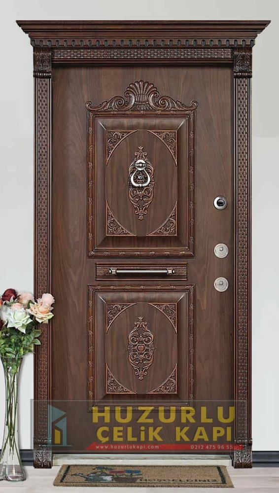 Klasik Çelik Kapılar K-0018 Modeli - Huzurlu Kapı