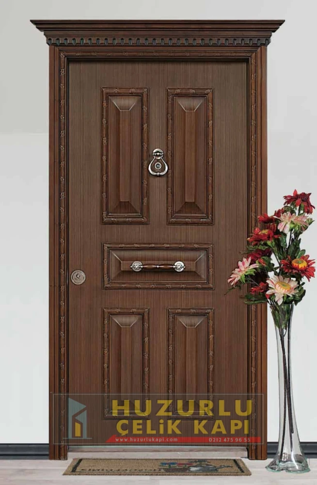 Klasik Çelik Kapılar K-0020 Modeli - Huzurlu Kapı