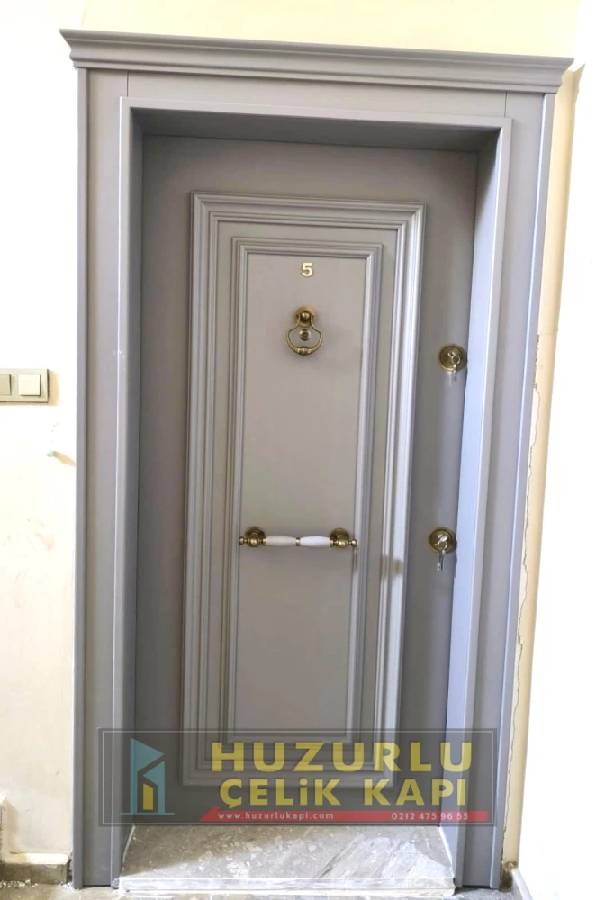 Klasik Çelik Kapılar K-0043 Modeli - Huzurlu Kapı
