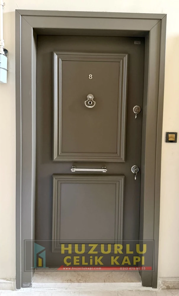 Klasik Çelik Kapılar K-0044 Modeli - Huzurlu Kapı