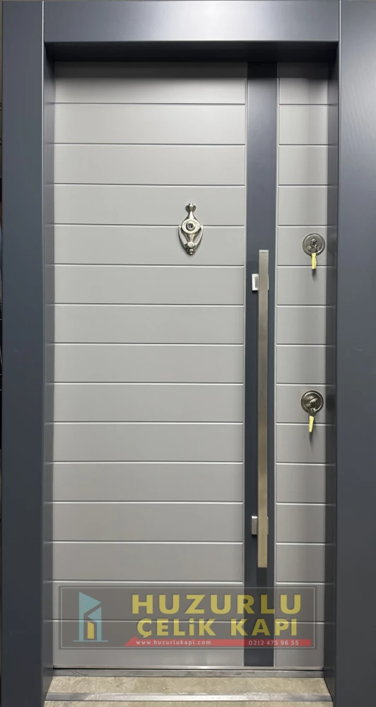 Modern Çelik Kapılar M-0011 Modeli - Huzurlu Kapı