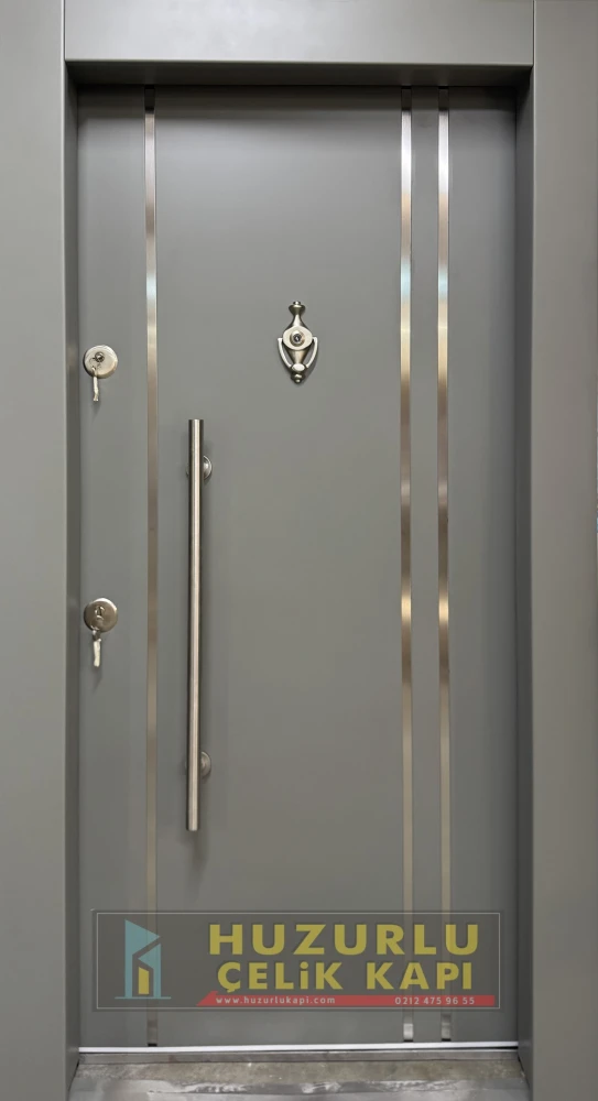 Modern Çelik Kapılar M-0014 Modeli - Huzurlu Kapı