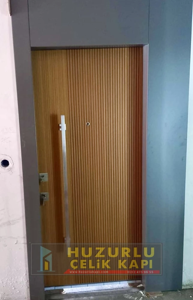 Modern Çelik Kapılar M-0024 Modeli - Huzurlu Kapı