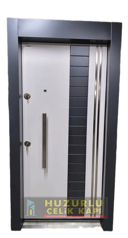 Modern Çelik Kapılar M-0026 Modeli - Huzurlu Kapı