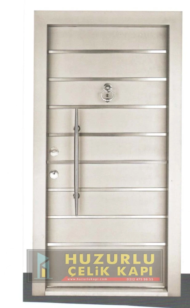 Modern Çelik Kapılar M-0043 Modeli - Huzurlu Kapı