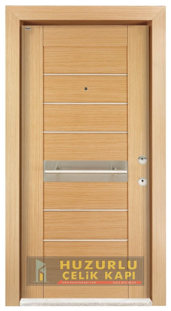 Modern Çelik Kapılar M-0044 Modeli - Huzurlu Kapı