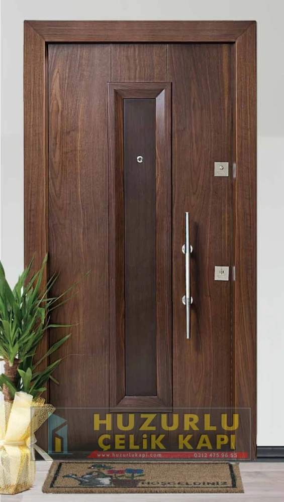 Modern Çelik Kapılar M-0045 Modeli - Huzurlu Kapı
