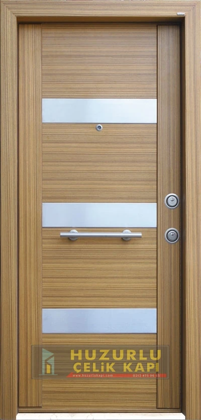 Modern Çelik Kapılar M-0051 Modeli - Huzurlu Kapı