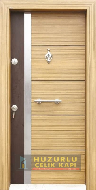 Modern Çelik Kapılar M-0055 Modeli - Huzurlu Kapı