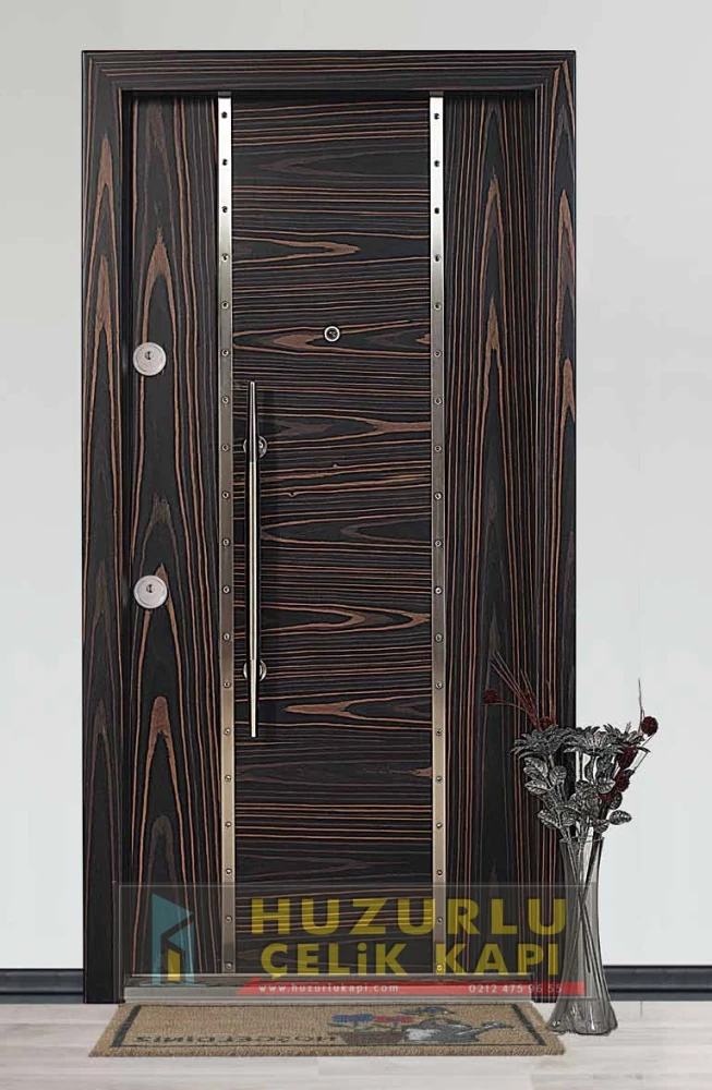 Modern Çelik Kapılar M-0056 Modeli - Huzurlu Kapı