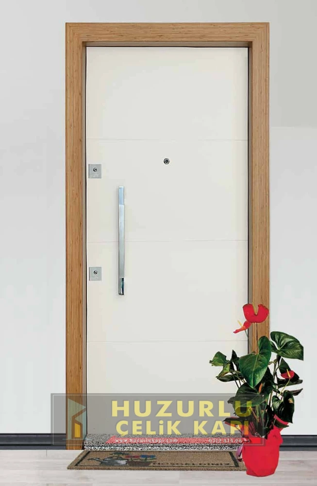 Modern Çelik Kapılar M-0058 Modeli - Huzurlu Kapı
