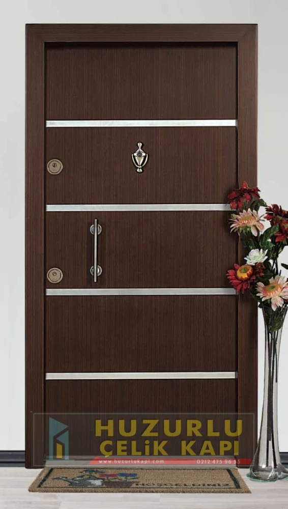 Modern Çelik Kapılar M-0070 Modeli - Huzurlu Kapı