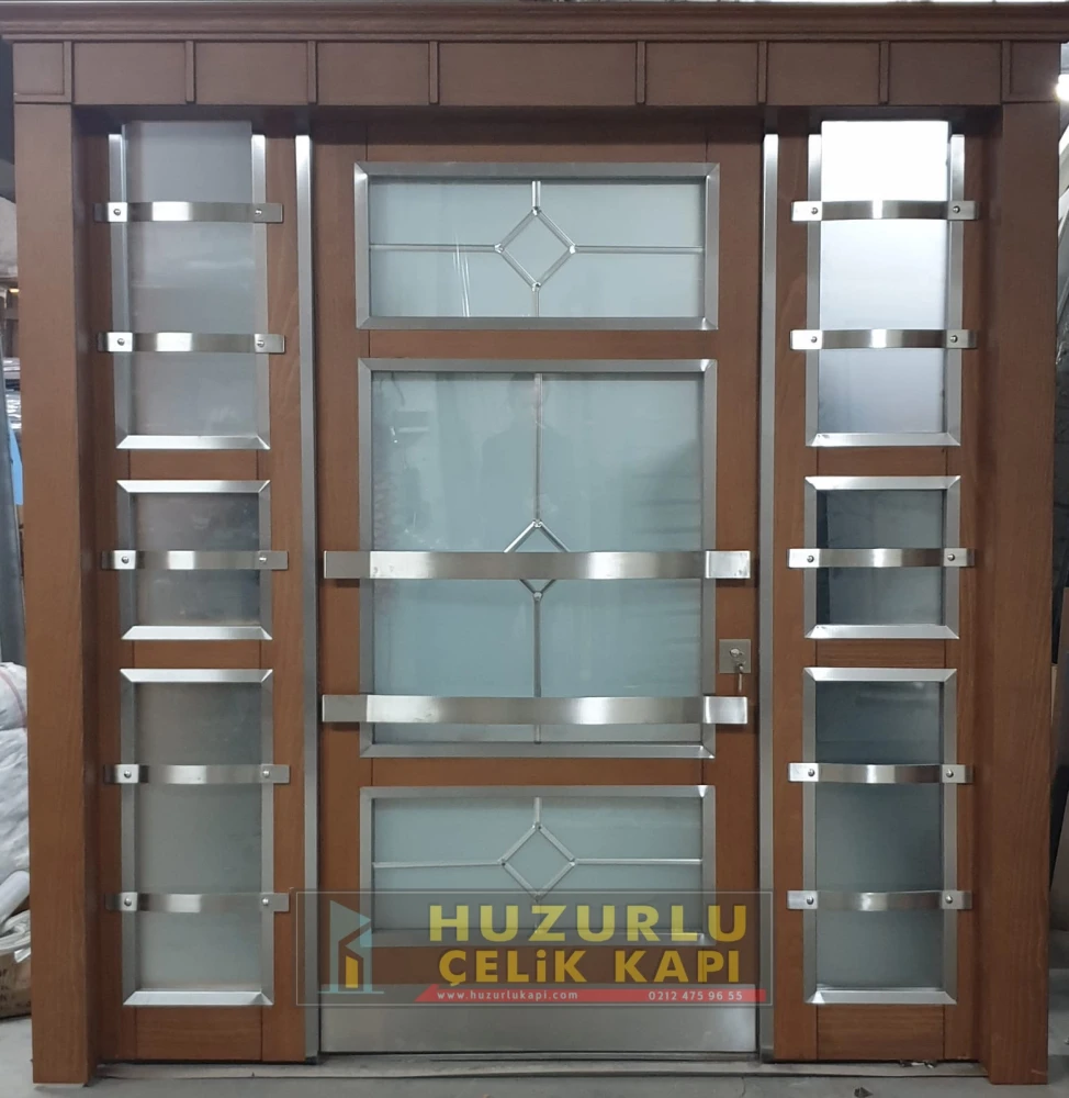 Villa ve Apartman Giriş Kapıları VB-0051 Modeli - Huzurlu Kapı